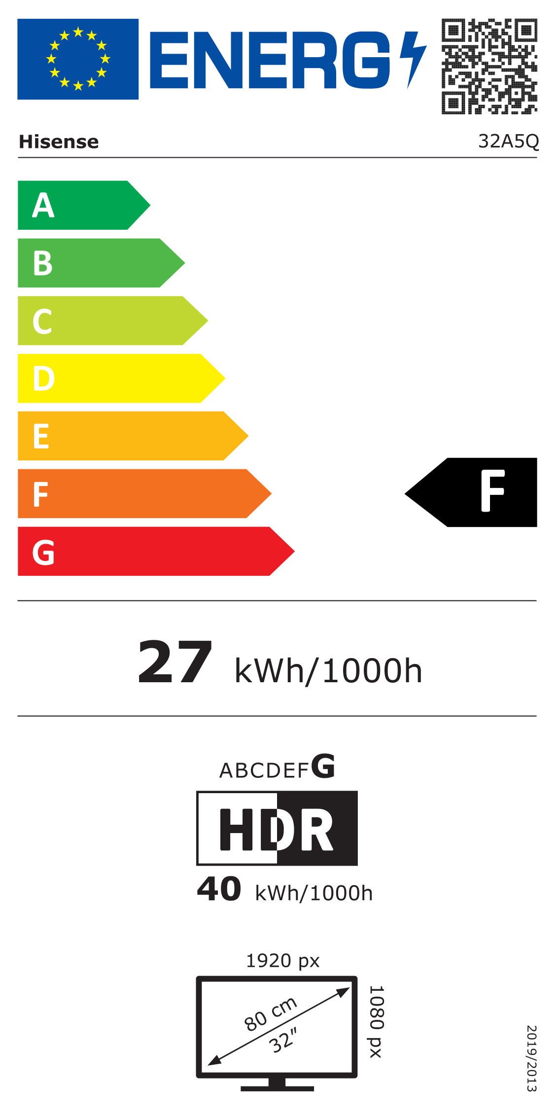 HISENSE 32A5Q SMART tv (2025)