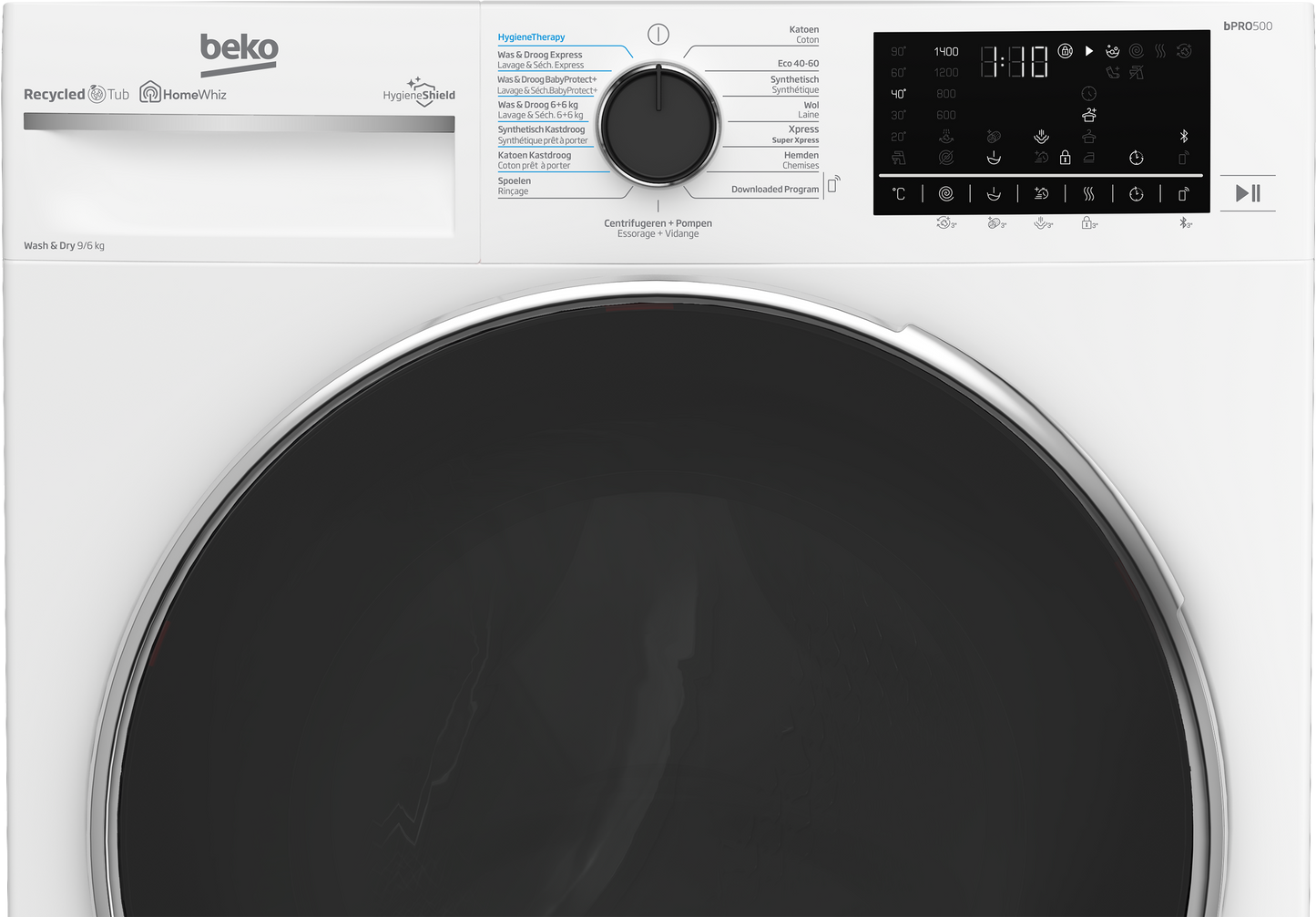 BEKO B5DT59442W Was/ Droogcombinatie 9KG/6KG