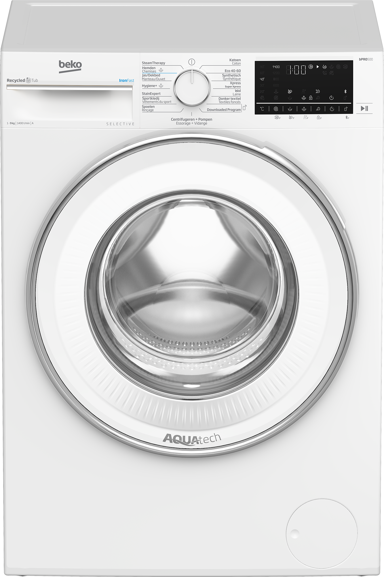 Beko B5WT594108W2 wasmachine 9KG