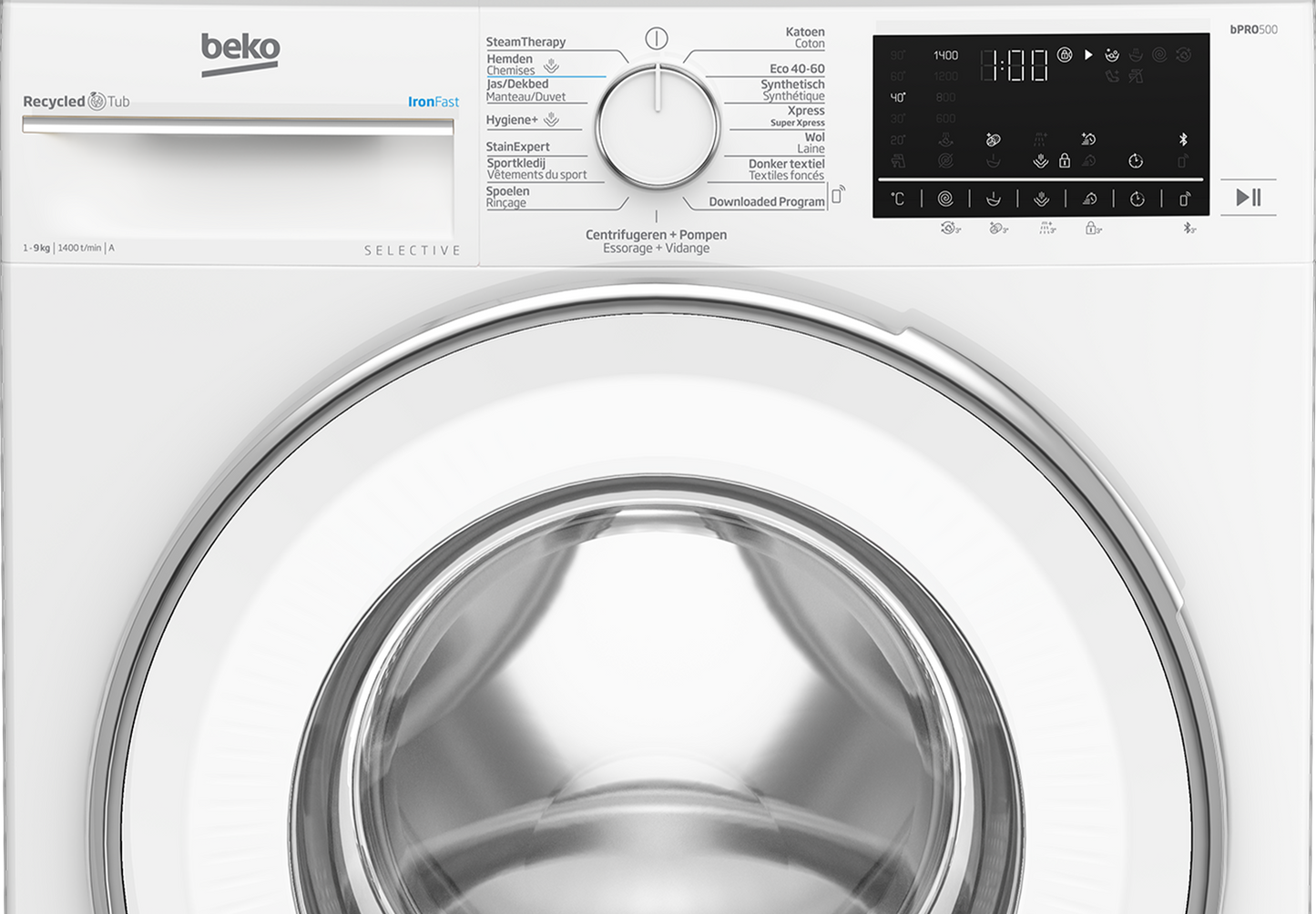 Beko B5WT594108W2 wasmachine 9KG