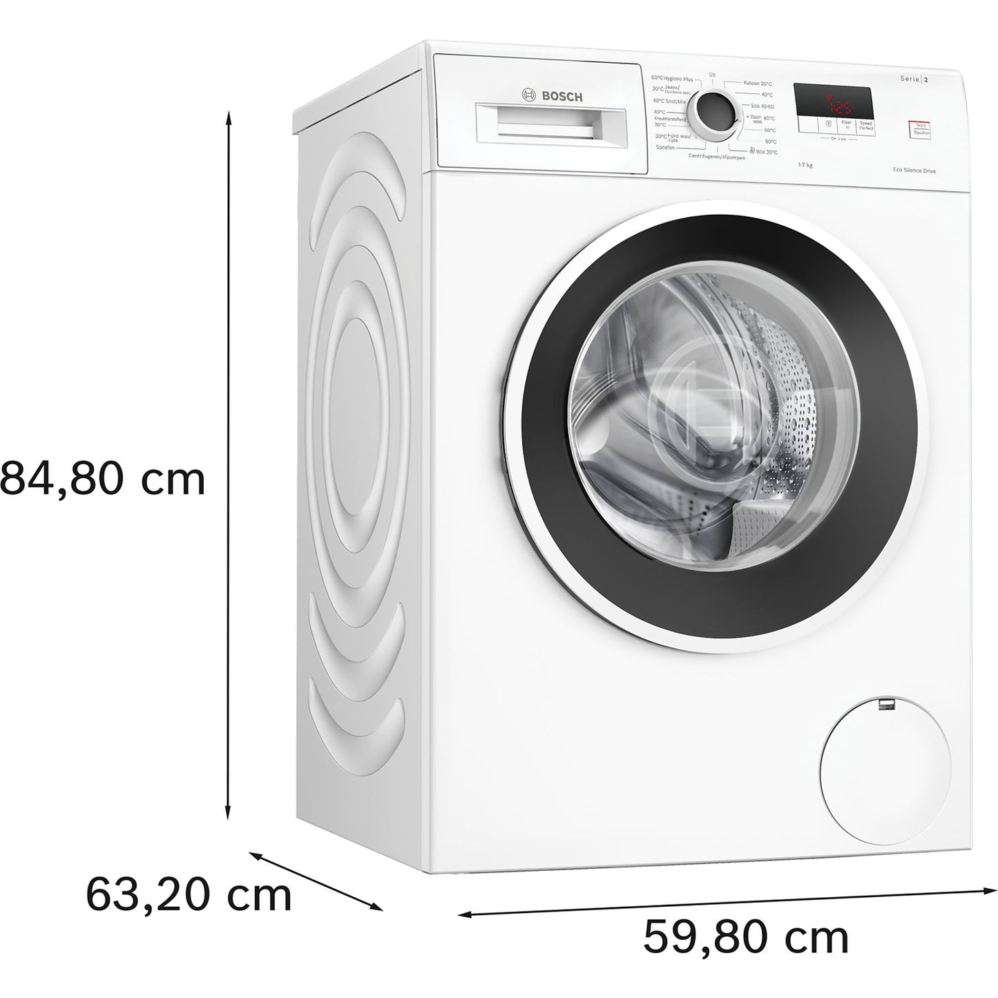 BOSCH WGE02406NL 7kg wasmachine