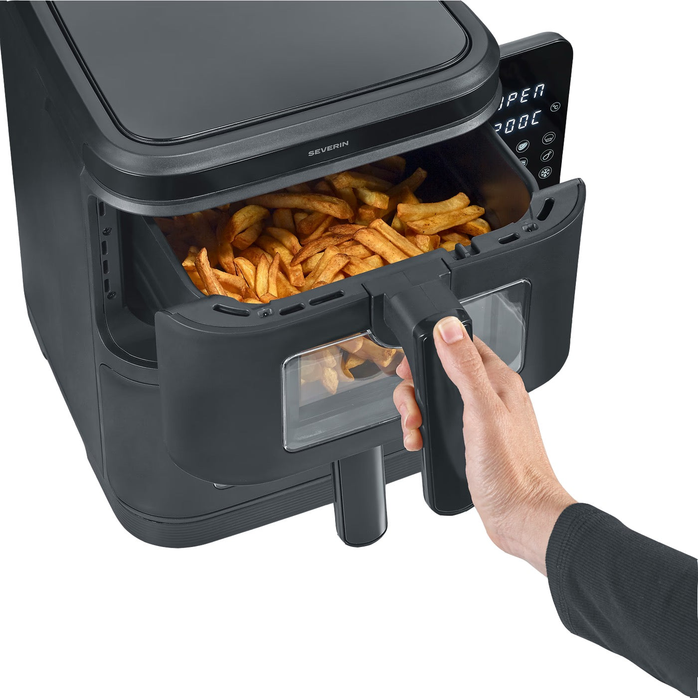 Severin S-Fry Duo Stack FR 2468 Heteluchtfriteuse