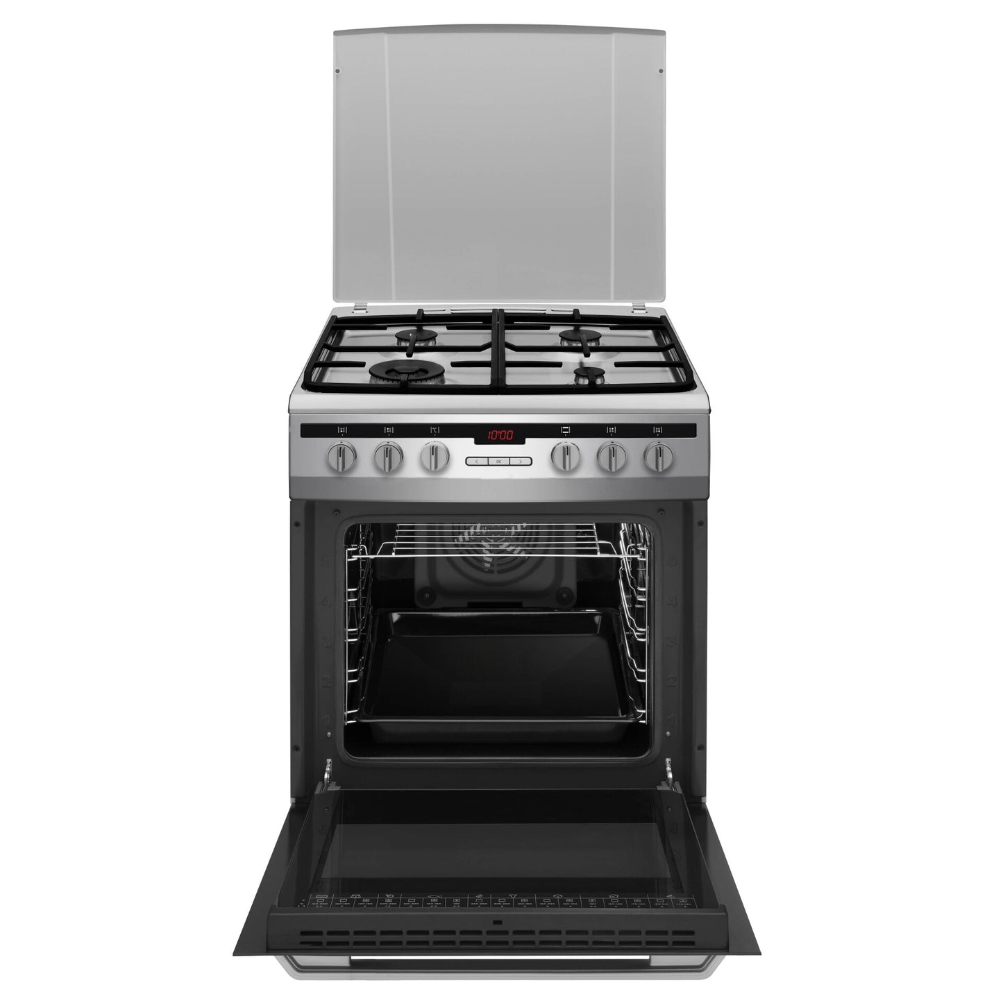 Inventum VFG6034WGRVS gasfornuis