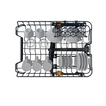 Whirlpool WH6IB10BS7LA0 inbouw vaatwasser 45CM