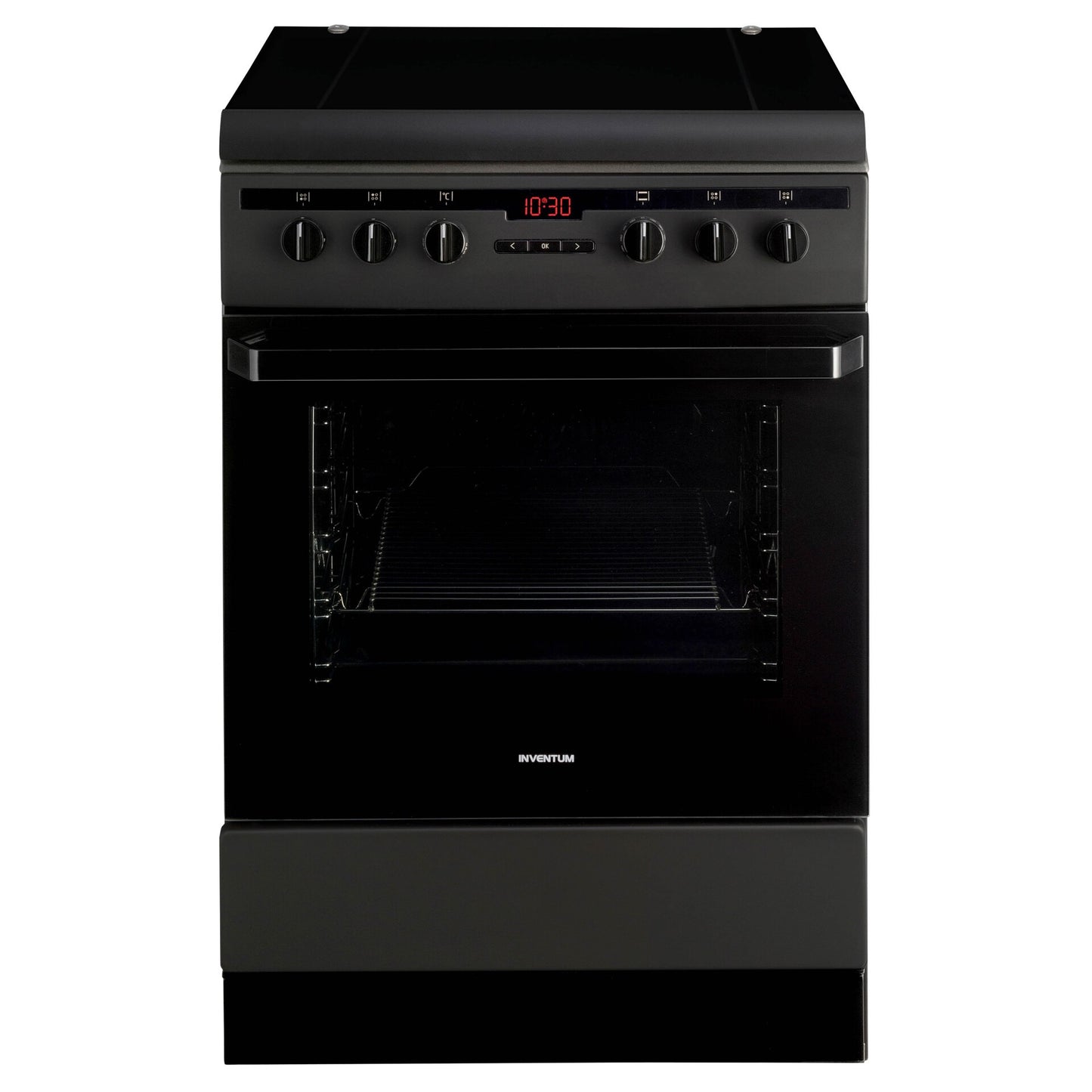 Inventum VFG6034WGZWA Gasfornuis Zwart