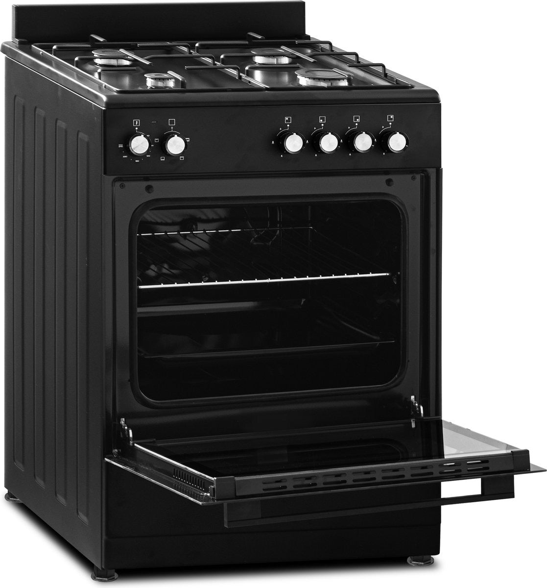 Everglades EVCK6010 Gasfornuis Zwart