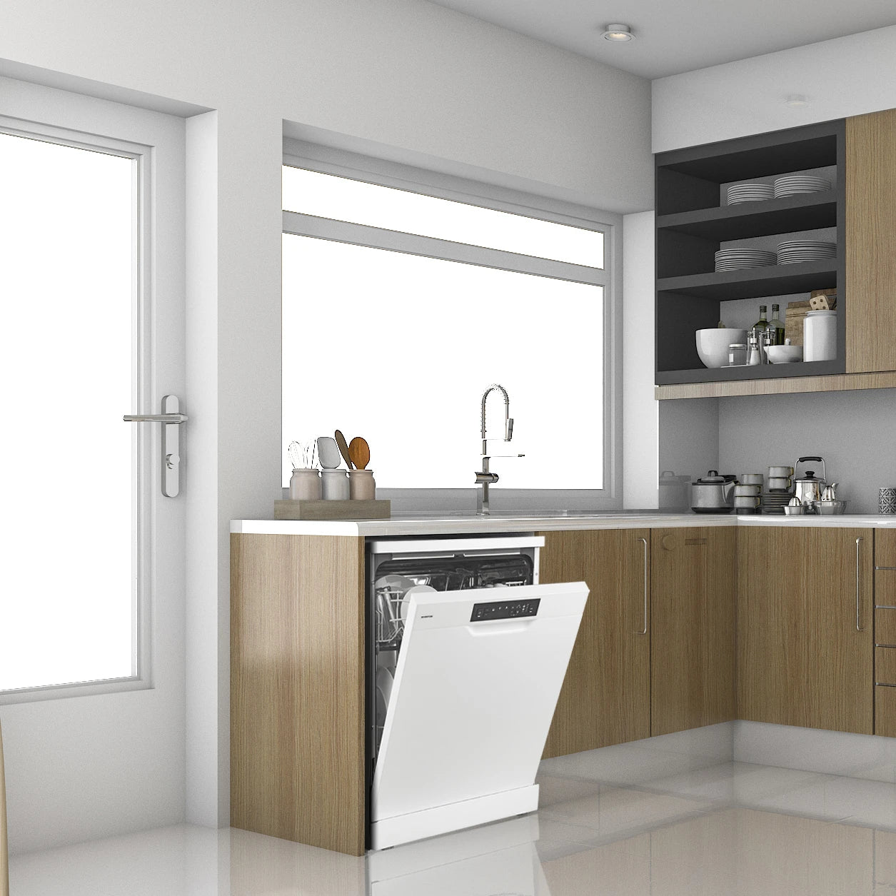 Inventum VVW6008AW vaatwasser