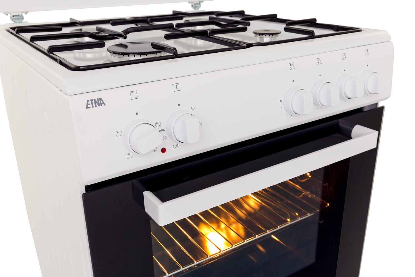 ETNA FGV160WIT Gasfornuis 60cm