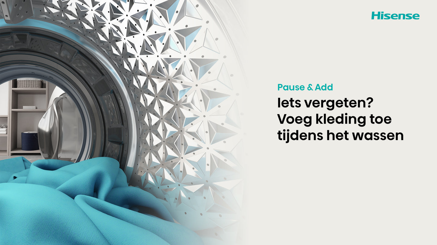 HISENSE WD3S9043BB3 Was/ Droogcombinatie 9KG/ 6KG