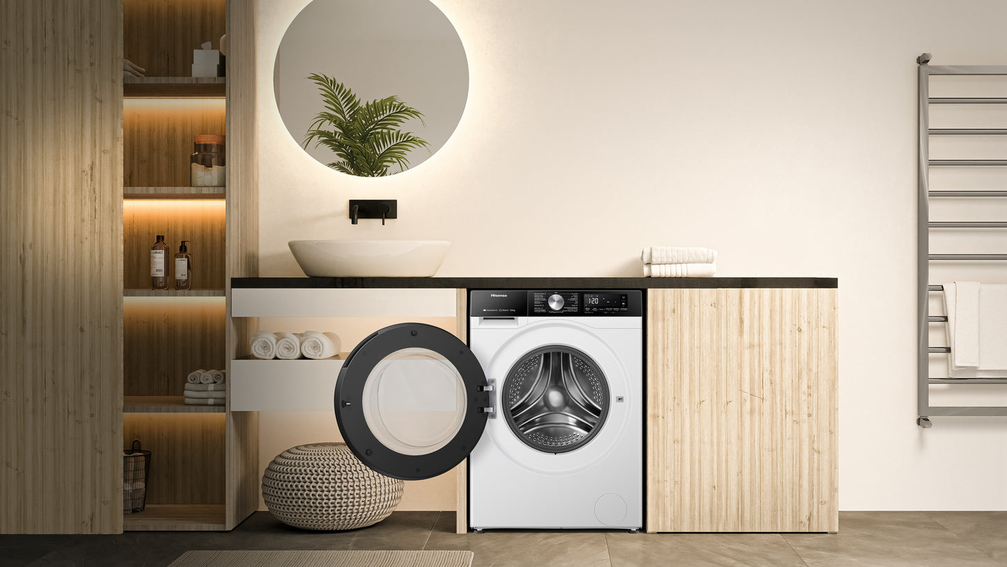 HISENSE WD3S9043BW3 Was/ Droogcombinatie 9KG/ 6KG
