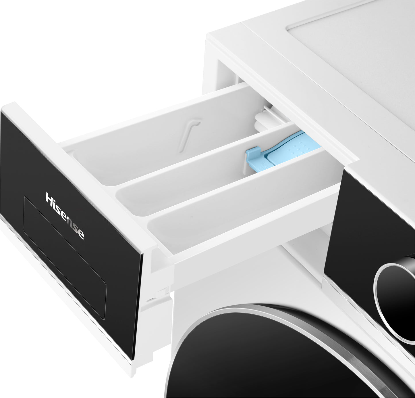 HISENSE WD5I8043BWF Was/ Droogcombinatie 8KG/ 5KG