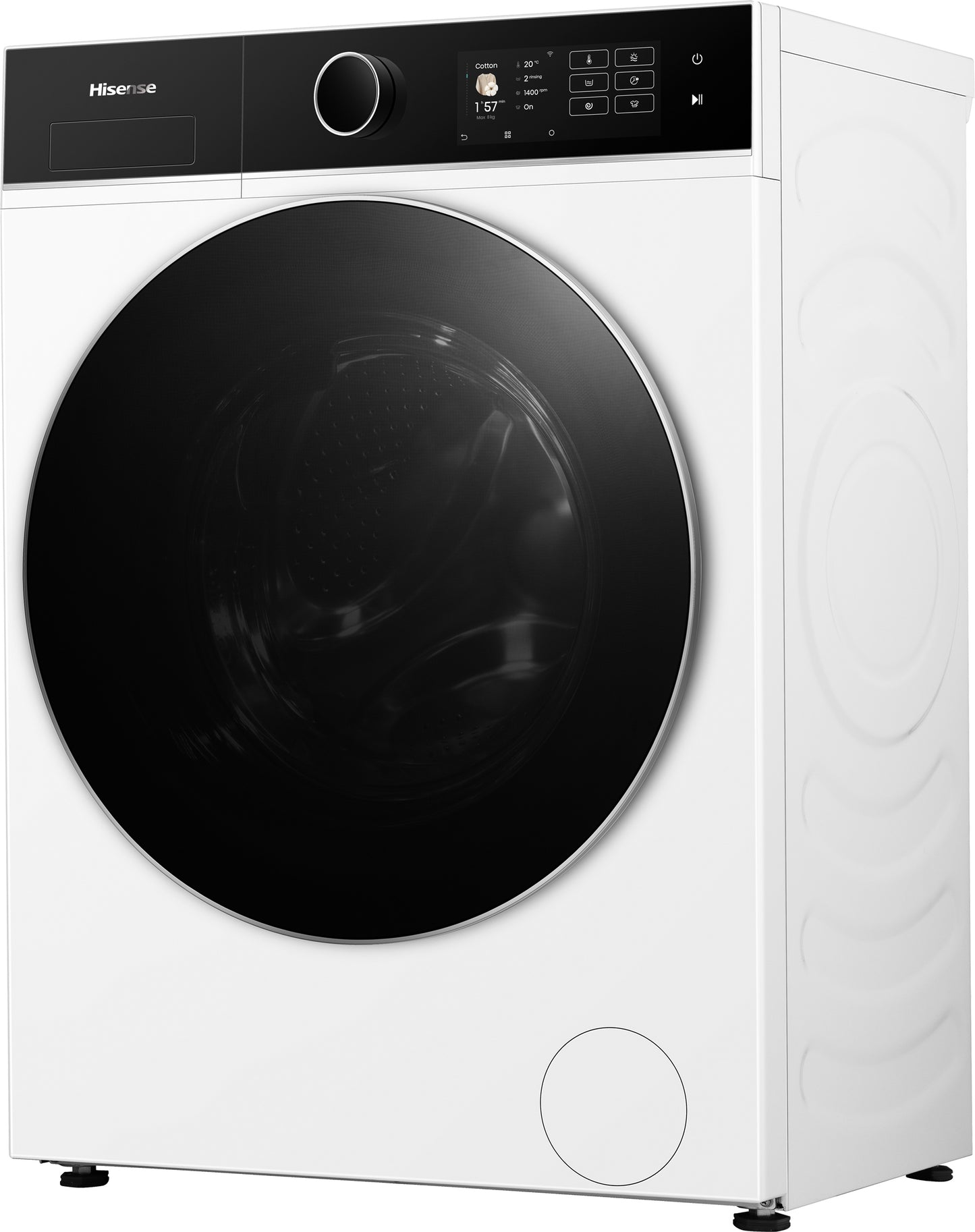HISENSE WD5I8043BWF Was/ Droogcombinatie 8KG/ 5KG