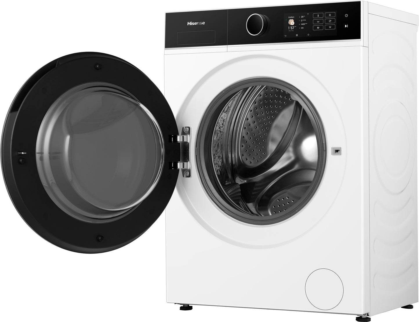 HISENSE WD5I8043BWF Was/ Droogcombinatie 8KG/ 5KG