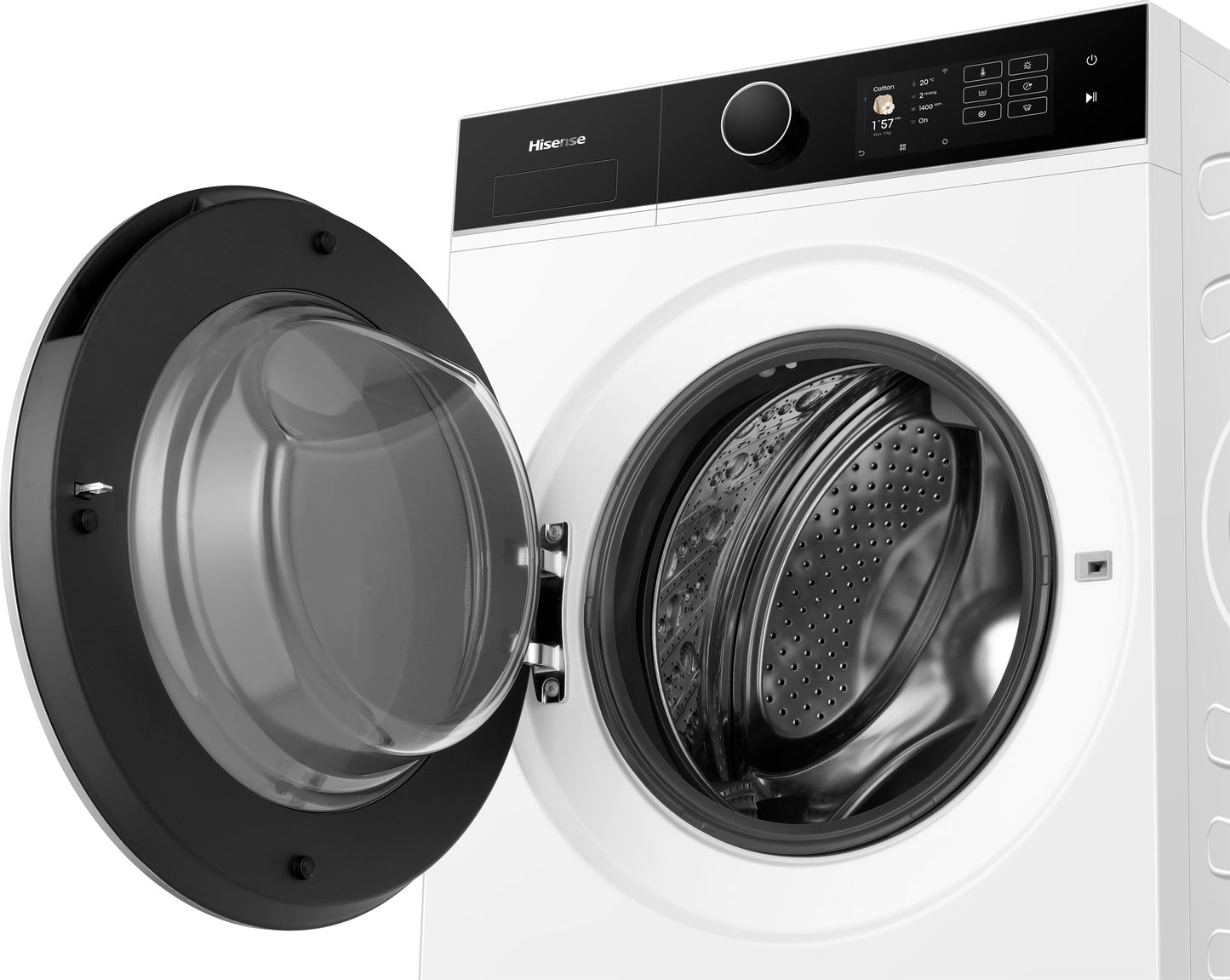 HISENSE WD5I8043BWF Was/ Droogcombinatie 8KG/ 5KG