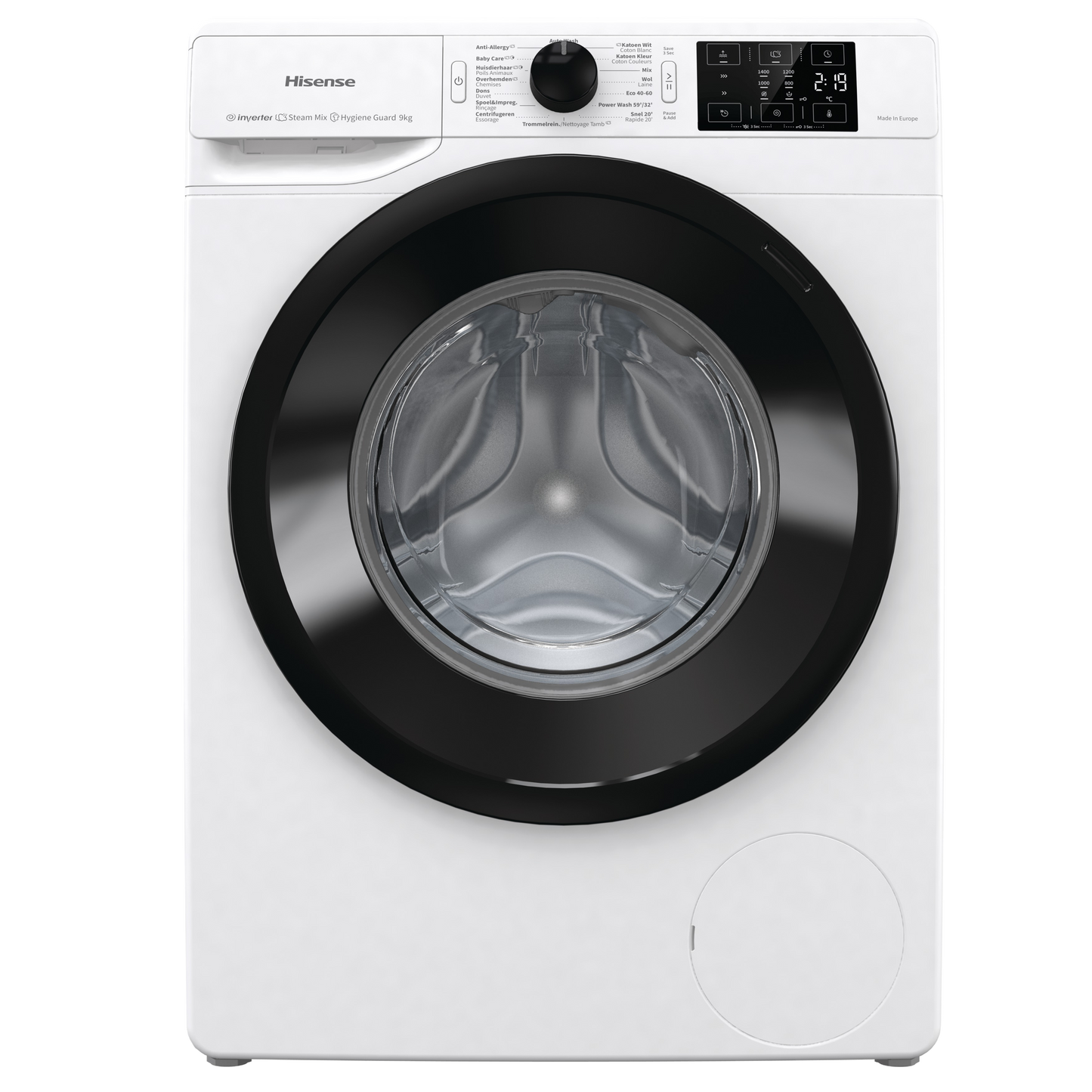 HISENSE WFGE901439VMQ wasmachine 9KG