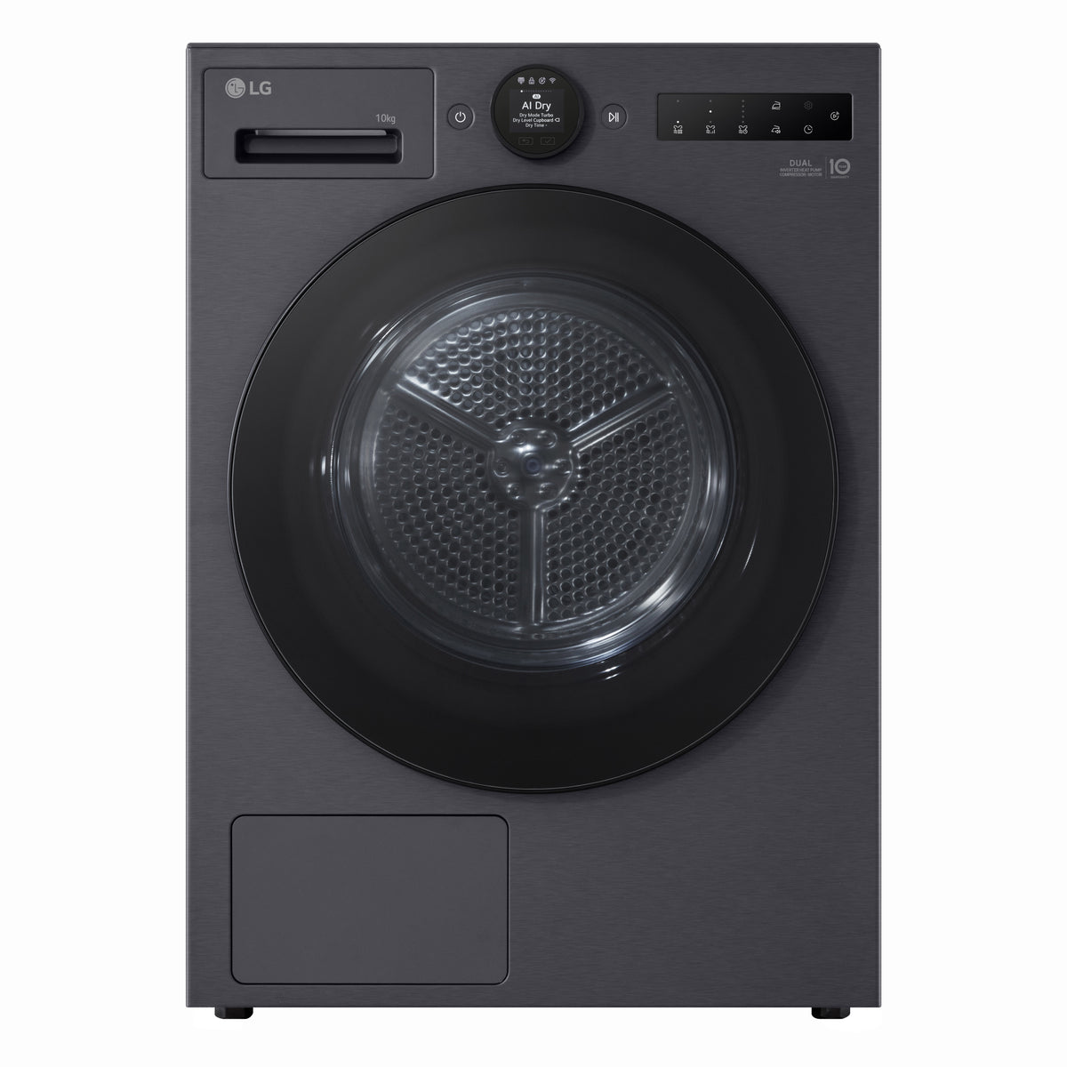 LG RT10X8B Warmtepompdroger 10KG