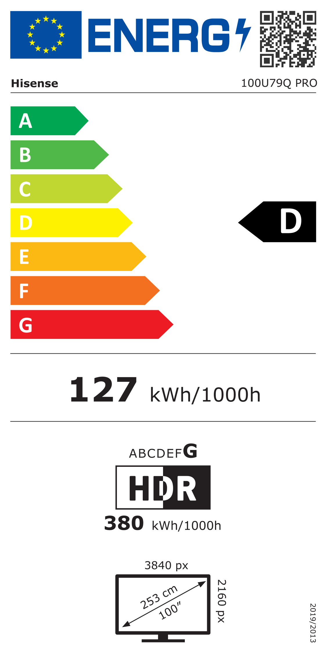 HISENSE 100U79Q PRO SMART tv (2025)