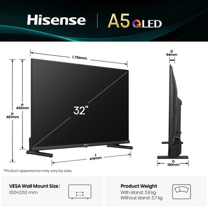HISENSE 32A5Q SMART tv (2025)