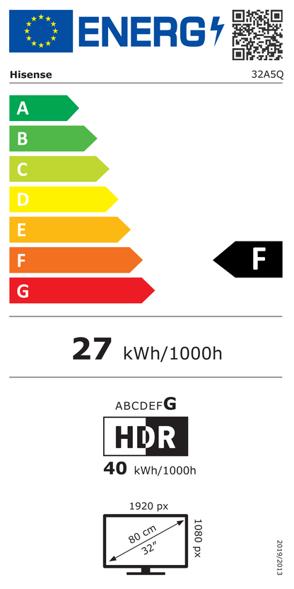 HISENSE 32A5Q SMART tv (2025)