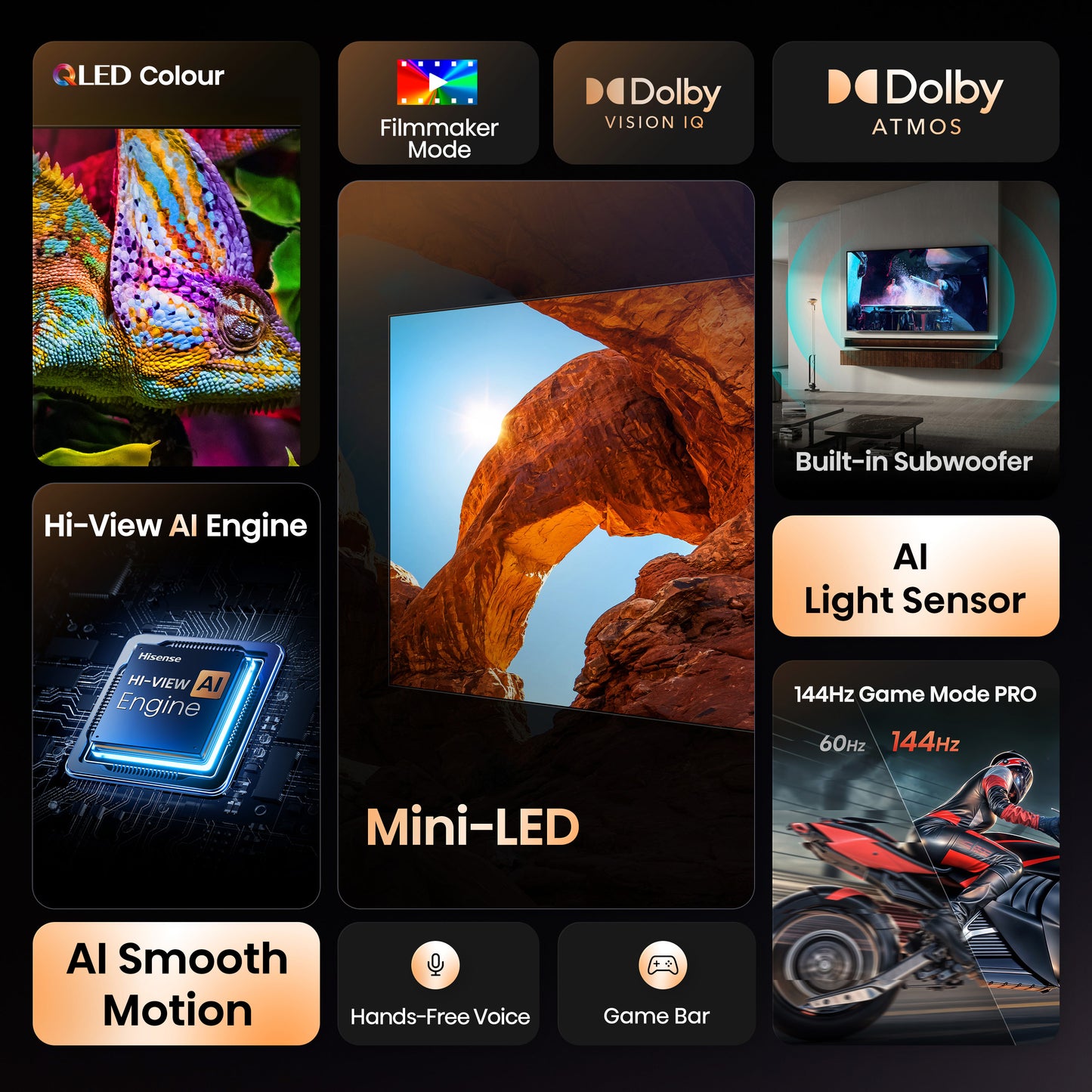 HISENSE 75U79Q ULED SMART tv (2025)