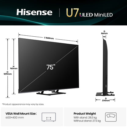 HISENSE 75U79Q ULED SMART tv (2025)