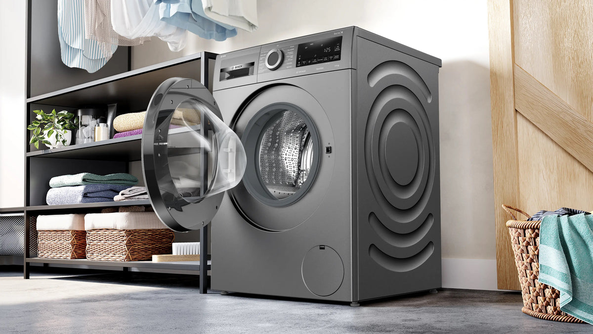BOSCH WGG244FINL 9KG Serie 6 Cast Iron Grey Wasmachine