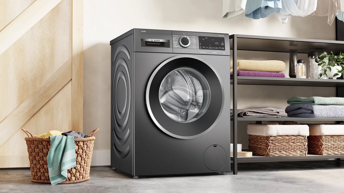 BOSCH WGG244FINL 9KG Serie 6 Cast Iron Grey Wasmachine