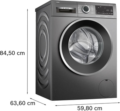 BOSCH WGG244FINL 9KG Serie 6 Cast Iron Grey Wasmachine