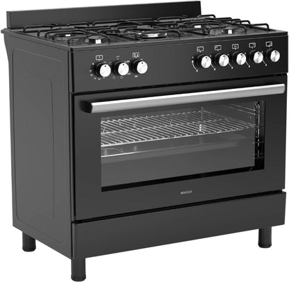 Wiggo WO-E906B (BB) Gasfornuis 90cm