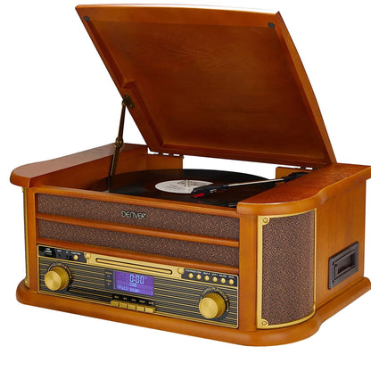 Denver MRD51 Platenspeler BRUIN