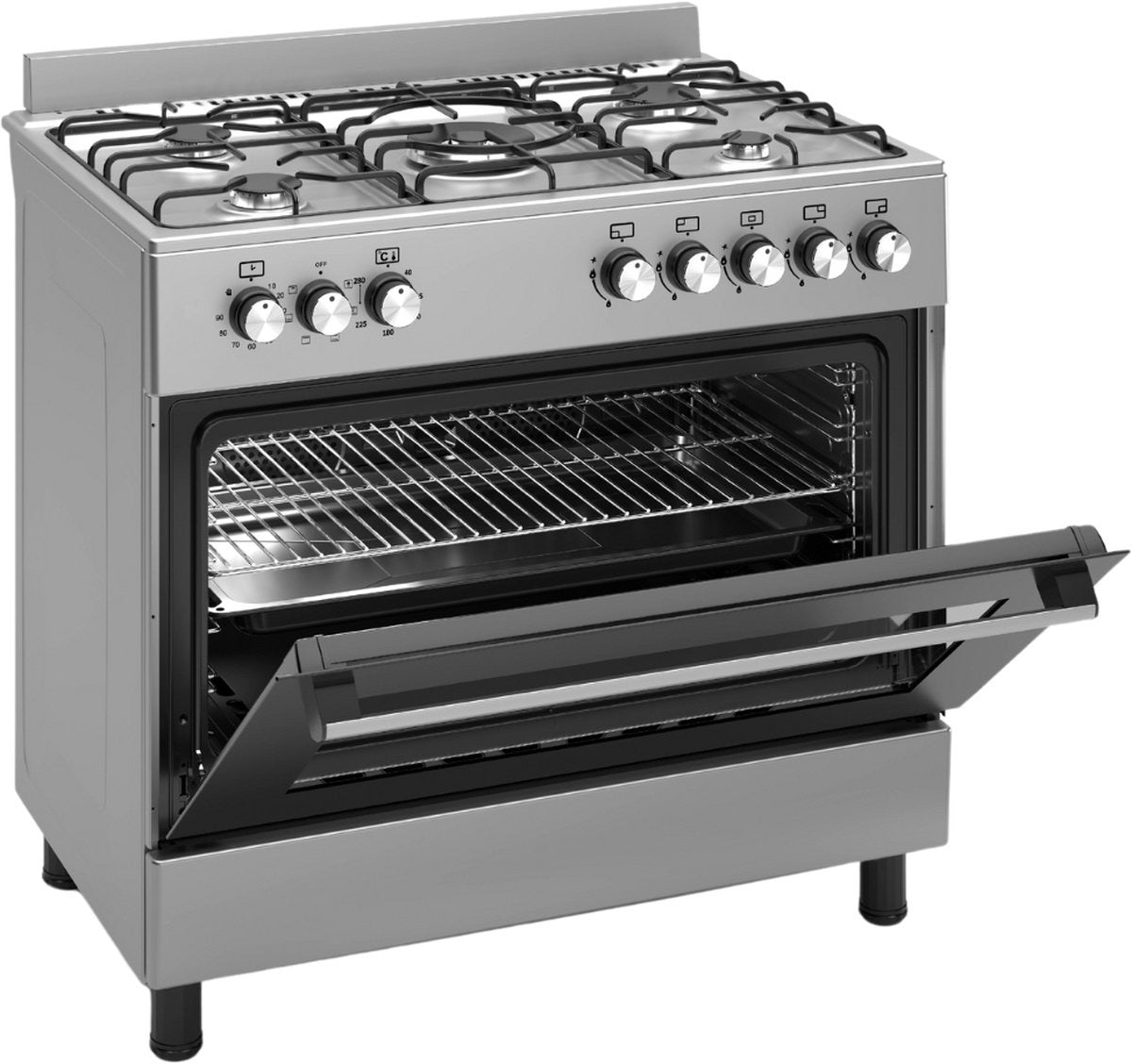 Wiggo WO-E906B (XX) Gasfornuis