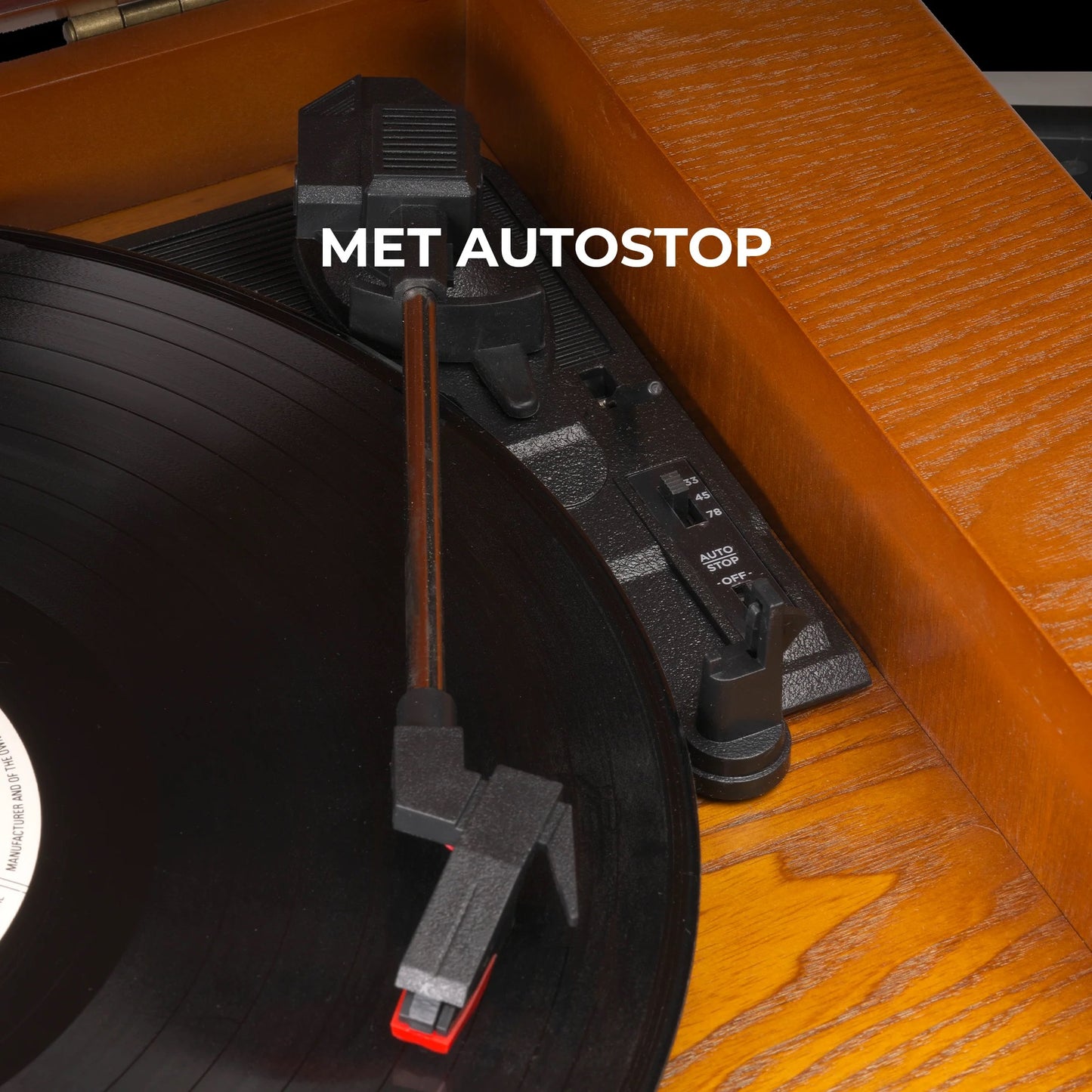 Denver MRD51 Platenspeler BRUIN