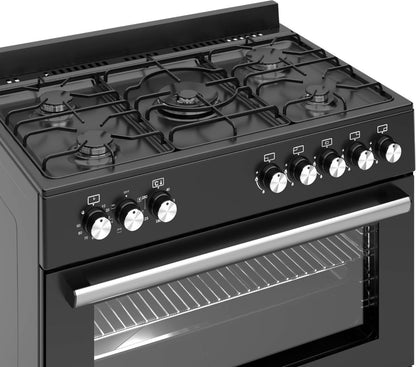 Wiggo WO-E906B (BB) Gasfornuis 90cm