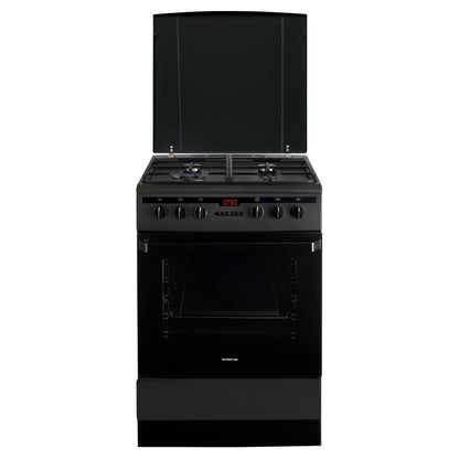 Inventum VFG6034WGZWA Gasfornuis Zwart