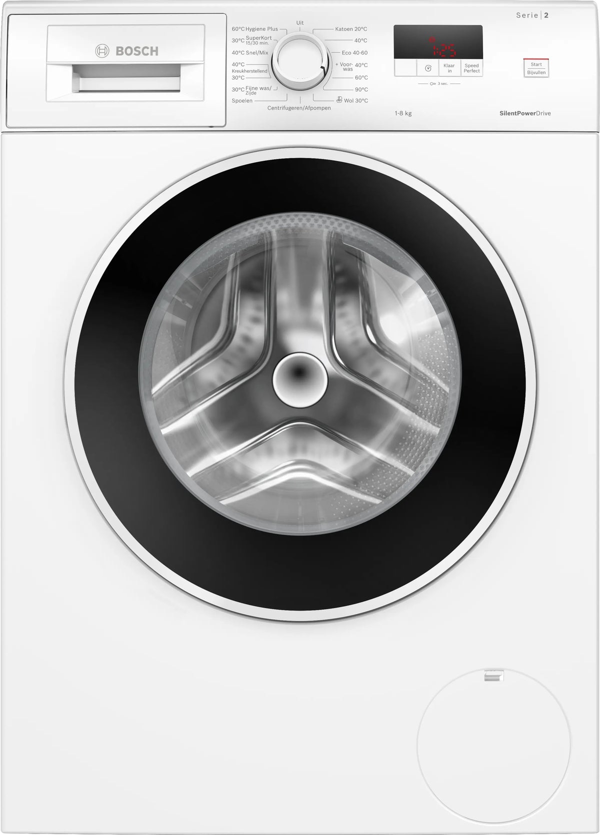 BOSCH WGE0340SNL Serie 2 8KG Wasmachine