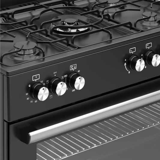 Wiggo WO-E906B (BB) Gasfornuis 90cm