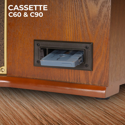 Denver MRD51 Platenspeler BRUIN