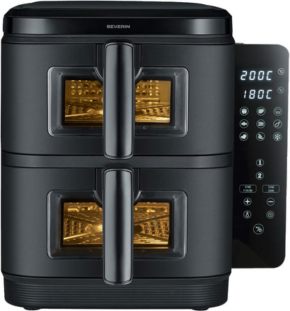 Severin S-Fry Duo Stack FR 2468 Heteluchtfriteuse