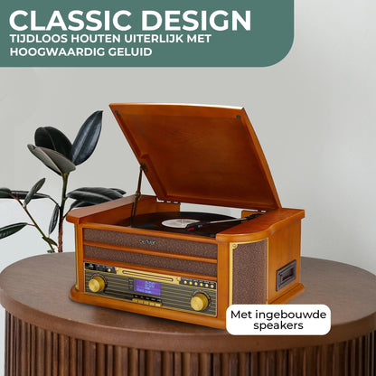 Denver MRD51 Platenspeler BRUIN