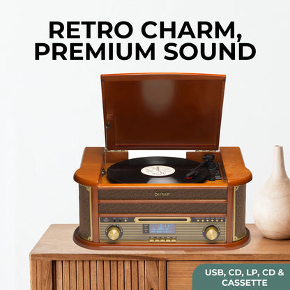 Denver MRD51 Platenspeler BRUIN