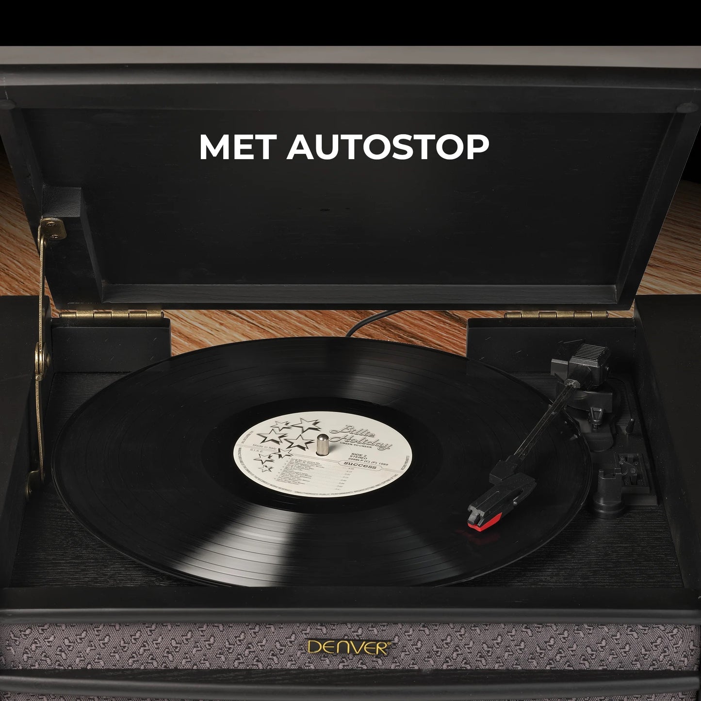 Denver MRD51 Platenspeler ZWART