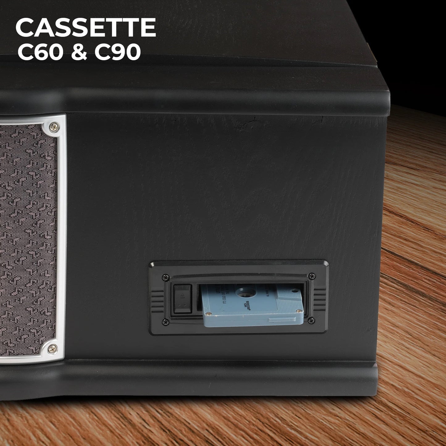 Denver MRD51 Platenspeler ZWART