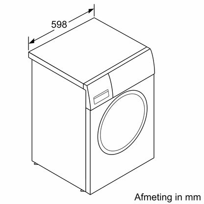 BOSCH WGE0340SNL Serie 2 8KG Wasmachine