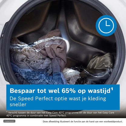 BOSCH WGG244FINL 9KG Serie 6 Cast Iron Grey Wasmachine
