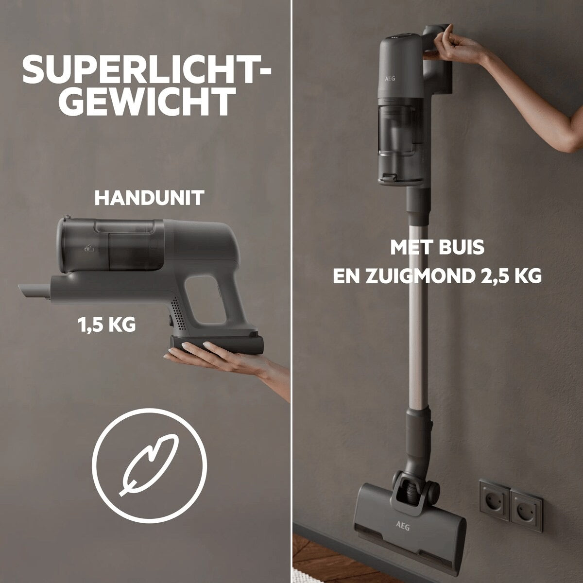 AEG AP61CB21DG Steelzuiger 6000 serie