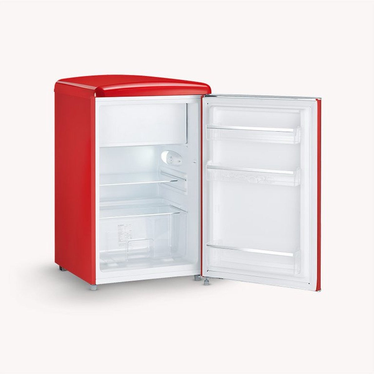 Severin RKS 8830 retro koelkast ROOD