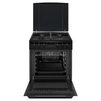 Inventum VFG6034WGZWA Gasfornuis Zwart