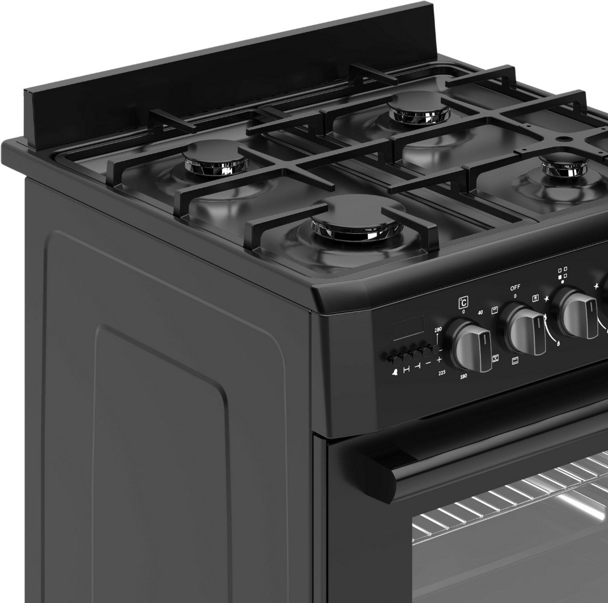 Wiggo WO-E609R(BB) gasfornuis