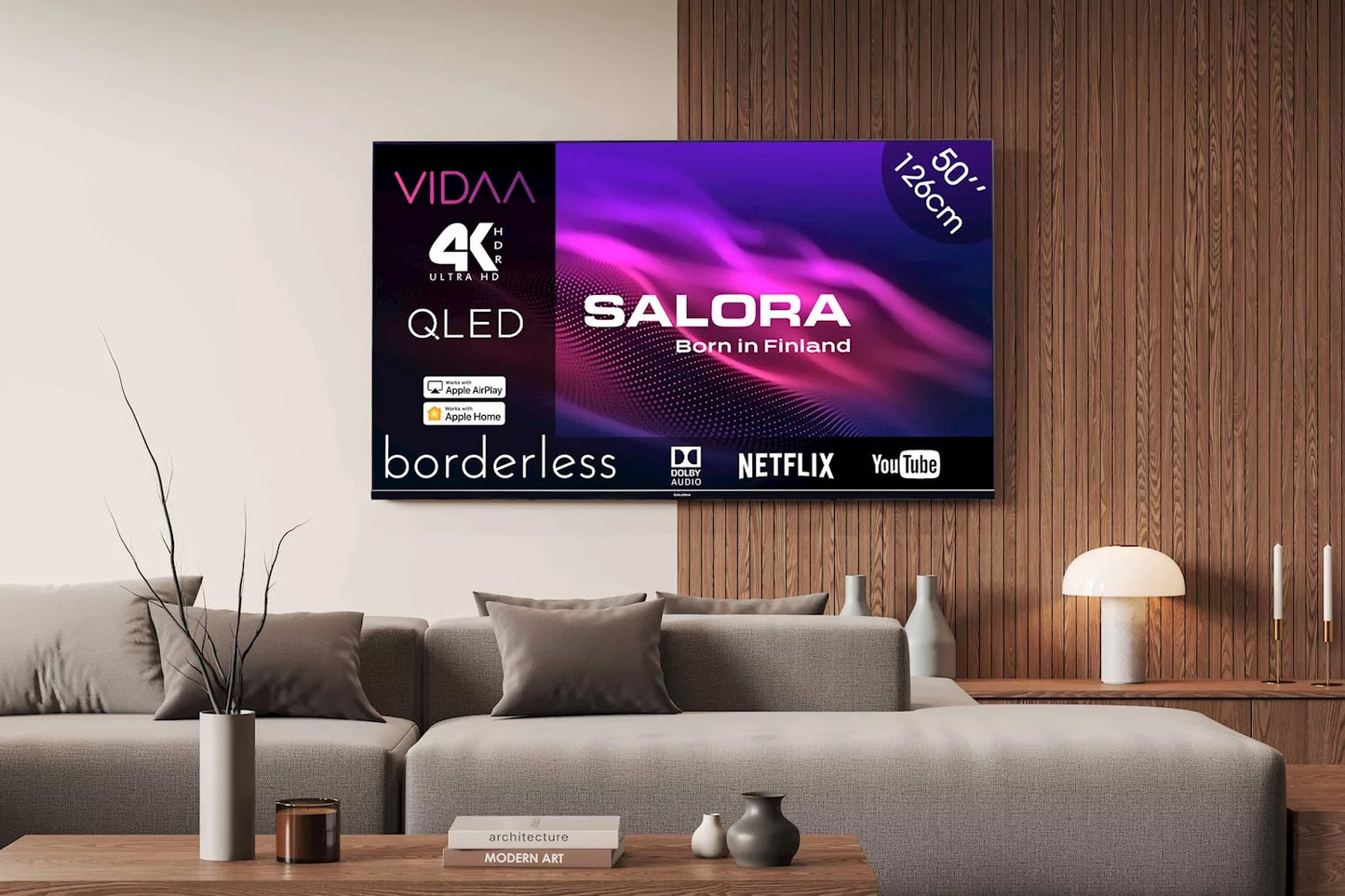 Salora QLED50UV1 SMART Tv