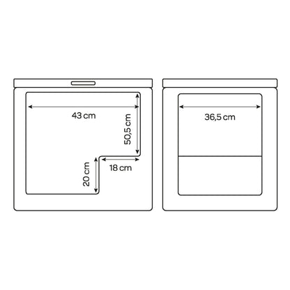 Inventum VK562W Vrieskist 99L